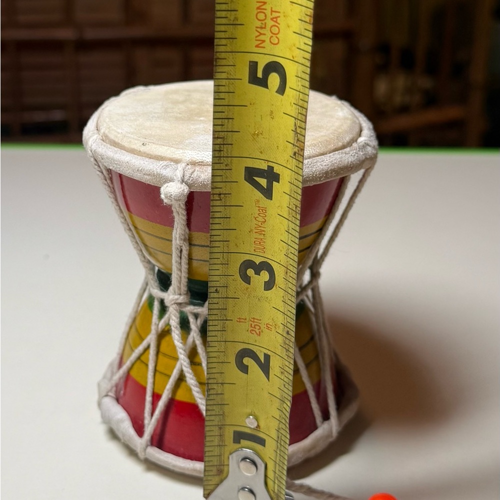 Damru, an Indian musical instrument in Hindu religious ceremonies,folk music. - Picture 7 of 8
